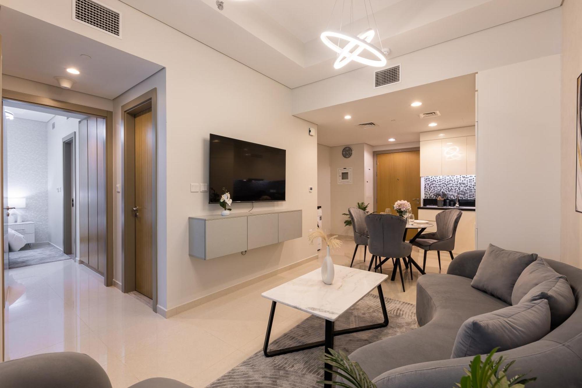 Elegantescape- 2br Next To Sheikh Zayed Road, Aykon Appartement Dubai